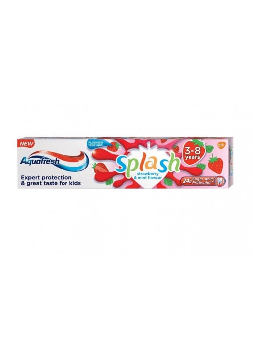 Aquafresh | Aquafresh splash pasta de dinti 3-8 ani | 1001cosmetice.ro