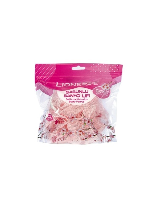 Corp | Burete de baie infuzat cu sapun de sakura lionesse | 1001cosmetice.ro