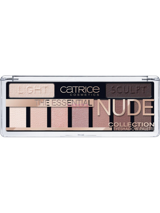 Catrice essential nude eyeshadow paleta farduri renude my style 010 1 - 1001cosmetice.ro