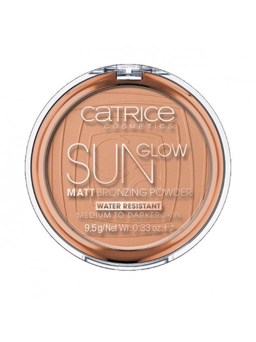 Make-up, catrice | Catrice sun glow matt bronzing pudra bronzanta mata 035 | 1001cosmetice.ro