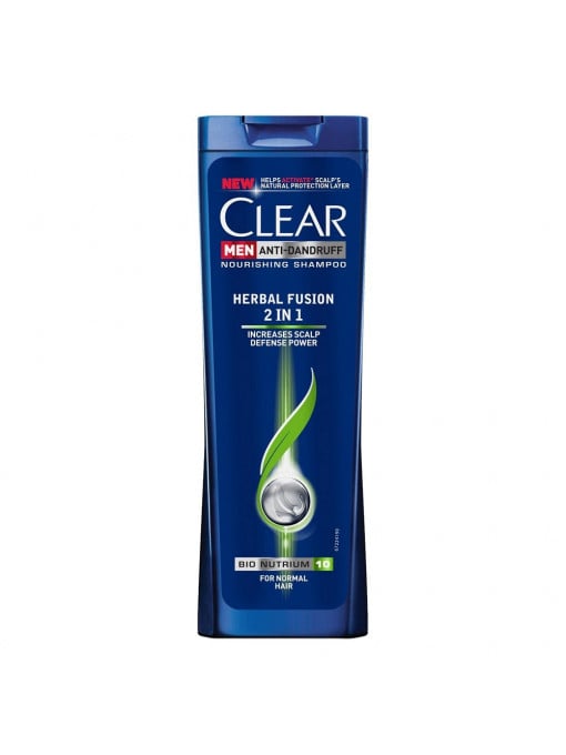 Clear men herbal fusion 2in1 sampon antimatreata with herbal extract 1 - 1001cosmetice.ro