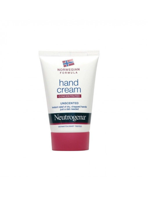 Neutrogena | Crema de maini, concentrata puternic hidratanta, fara parfum, neutrogena | 1001cosmetice.ro