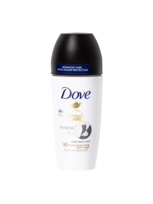 Deodorant antiperspirant roll on, Invisible Dry, Dove, 50 ml