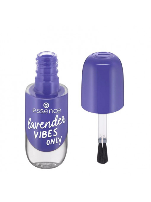 Ingrijirea unghiilor, essence | Essence gel nail colour lac de unghii cu aspect de gel lavender vibes only 45 | 1001cosmetice.ro