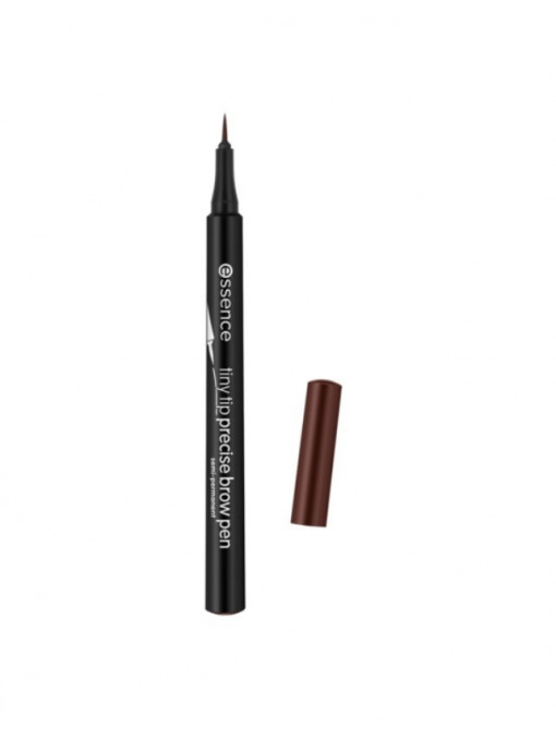 Essence tiny tip precise brow pen dark brown 03 1 - 1001cosmetice.ro