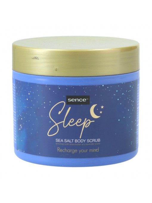 Crema corp, sence | Exfoliant corporal cu sare de mare sleep sence, 500 ml | 1001cosmetice.ro