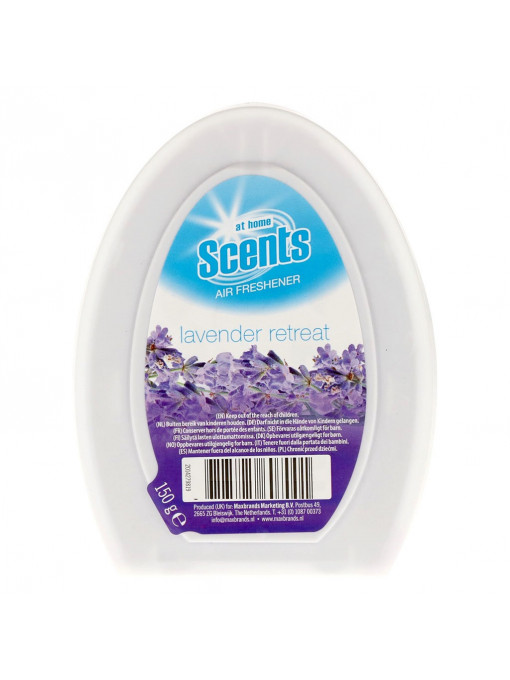 Curatenie, at home | Gel odorizant camera lavender at home 150 g | 1001cosmetice.ro
