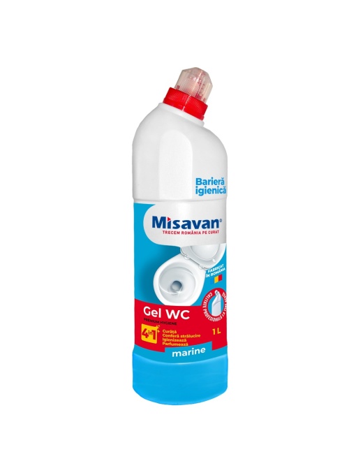 Pardoseli | Gel wc marine 4‑in‑1 misavan, 1 l | 1001cosmetice.ro