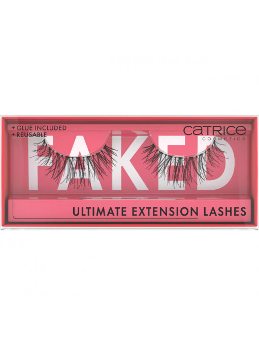 Gene false, catrice | Gene false faked ultimate extension lashes catrice | 1001cosmetice.ro