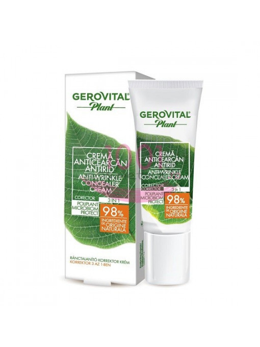 Gerovital | Gerovital plant poliplant microbiom protect crema anticearcan antirid 3in1 | 1001cosmetice.ro