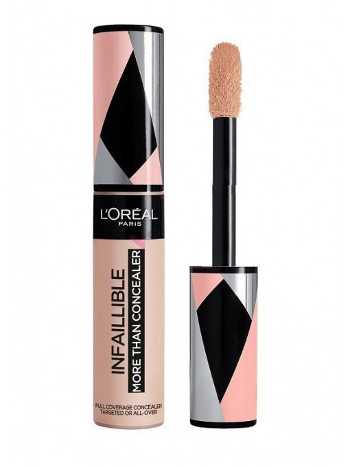 Concealer - corector, loreal | Loreal infaillible more than concealer pecan 330 | 1001cosmetice.ro