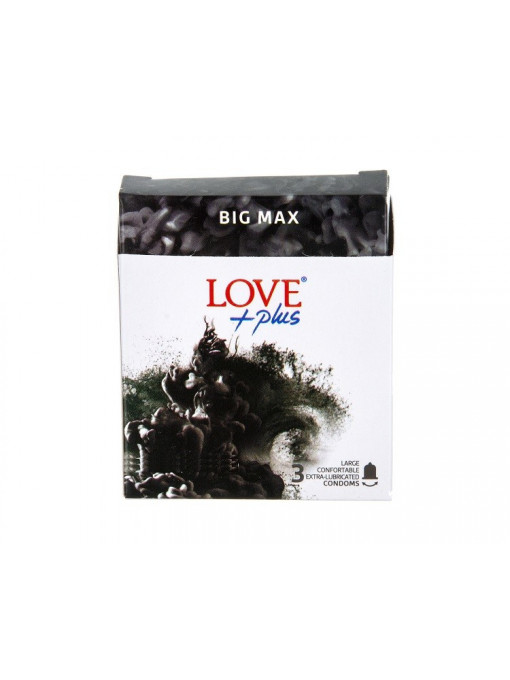 Love +plus big max prezervative set 3 bucati 1 - 1001cosmetice.ro