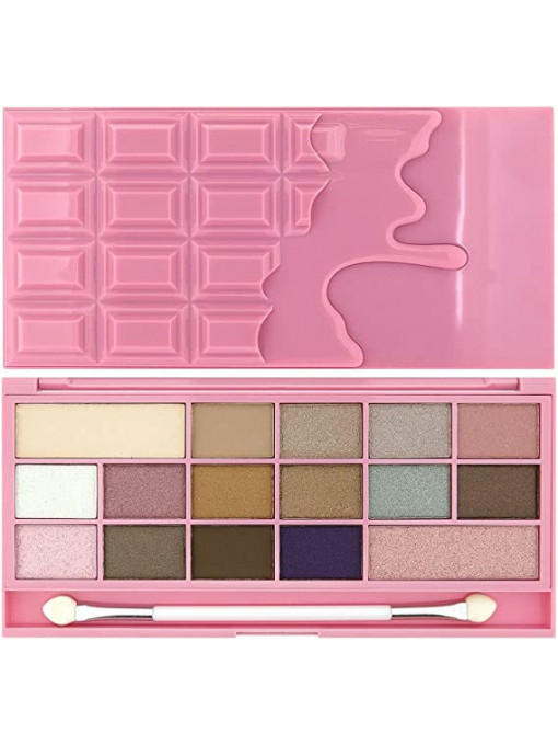 Makeup revolution london i heart makeup chocolate pink fizz palette 1 - 1001cosmetice.ro