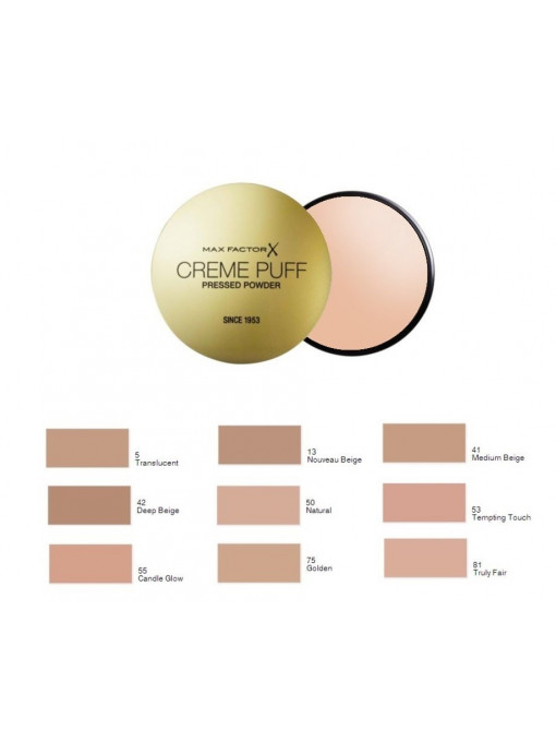 Produse cosmetice online - 1001cosmetice.ro | Max factor creme puff pudra | 1001cosmetice.ro