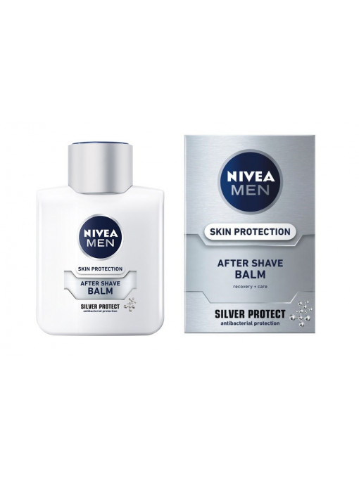 Parfumuri barbati, nivea | Nivea men silver protect after shave balsam | 1001cosmetice.ro
