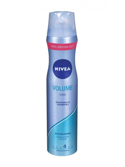 Nivea styling spray volume care extra strong fixativ 1 - 1001cosmetice.ro