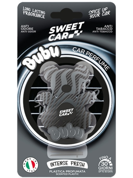 Produse cosmetice online - 1001cosmetice.ro | Odorizant auto bubu – intense fresh, sweet car 18 g | 1001cosmetice.ro