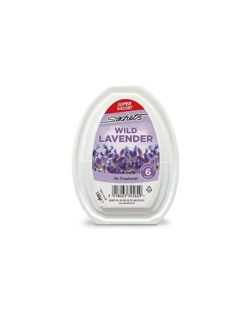 Curatenie | Odorizant de camera sub forma de gel, wild lavender sachets,150 g | 1001cosmetice.ro