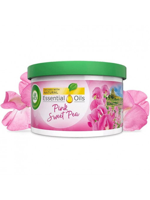 Odorizante camera, air wick | Odorizant multifunctional sub forma de gel, pink sweet pea airwick, 70 g | 1001cosmetice.ro