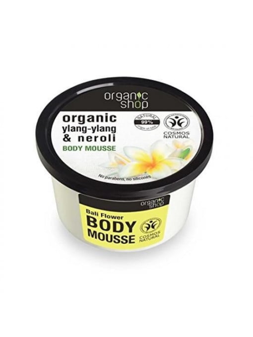 Crema corp, organic shop | Organic shop ylang ylang neroli body mousse | 1001cosmetice.ro