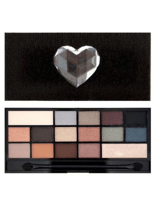 Paleta de farduri I ♡ Makeup Naked Underneath Makeup Revolution