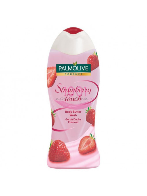 Palmolive gourmet body butter gel de dus cremos strawberry touch 1 - 1001cosmetice.ro