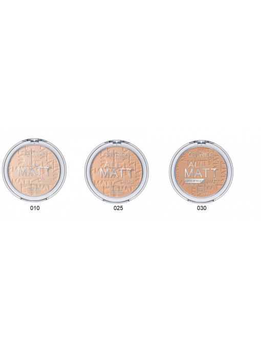 [Pudra compacta matifianta, all matt plus shine control, catrice - 1001cosmetice.ro] [1]
