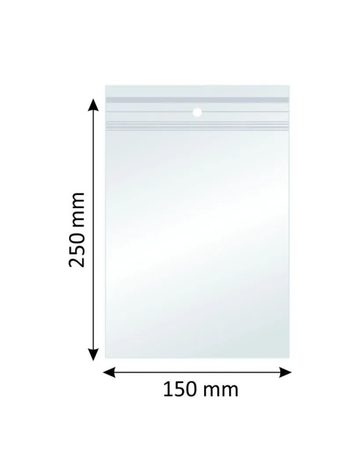 Produse noi | Pungi ziplock din polietilena, 150×250 mm – set 100 bucati clarina 1525 | 1001cosmetice.ro