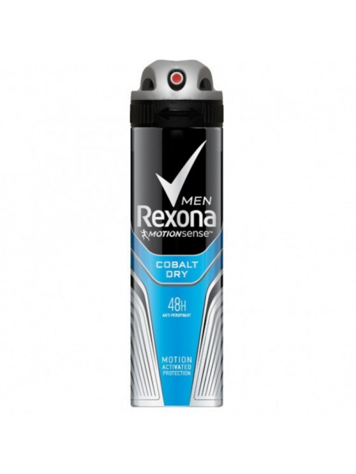 Spray &amp; stick barbati, rexona | Rexona men motionsense cobalt dry antiperspirant spray | 1001cosmetice.ro