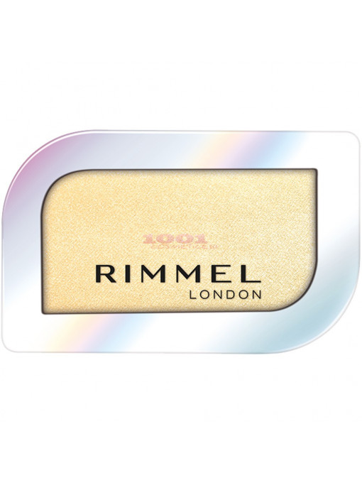Rimmel london holographic eye shadow & face highlighter gilded moon 024 1 - 1001cosmetice.ro