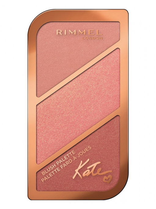 Rimmel london | Rimmel london kate sculpting conturing and highlighting paleta 005 blush | 1001cosmetice.ro