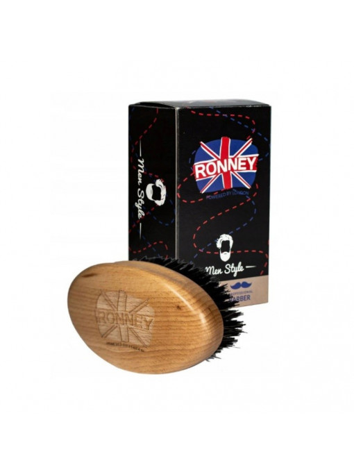 Ronney men style perie din lemn pentru barba 1 - 1001cosmetice.ro
