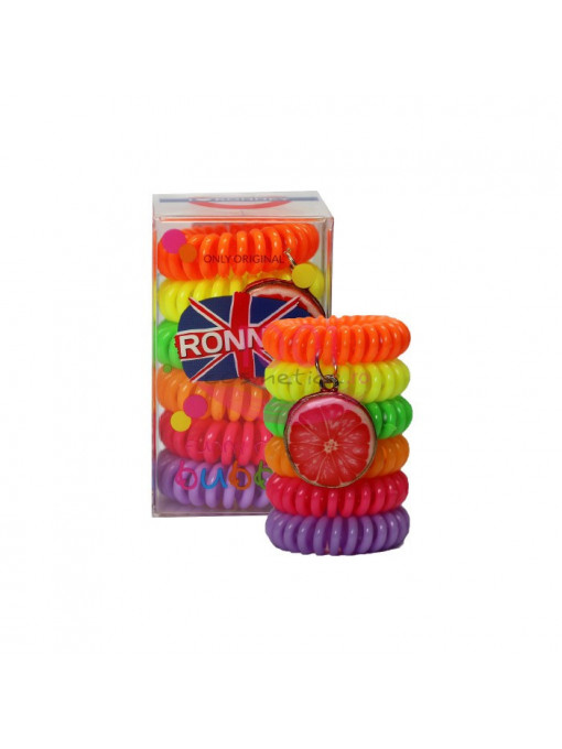 Accesorii &amp; aparatura, ronney | Ronney professional funny ring bubble set 6 inele de par 5 | 1001cosmetice.ro