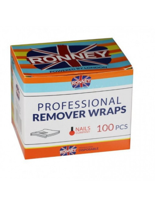Dizolvant | Ronney professional remover wraps foite indepartare lac gel | 1001cosmetice.ro