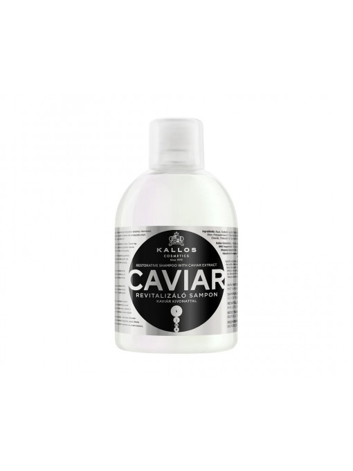 Sampon revitalizant pentru par deteriorat Caviar Kallos, 1000ml