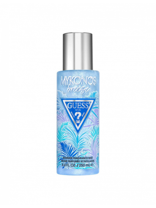Promotii | Spray de corp parfumat cu particule stralucitoare mykonos breeze guess, 250 ml | 1001cosmetice.ro