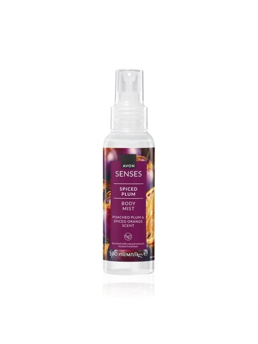 Spray &amp; stick dama | Spray de corp parfumat spiced plum, avon 100 ml | 1001cosmetice.ro