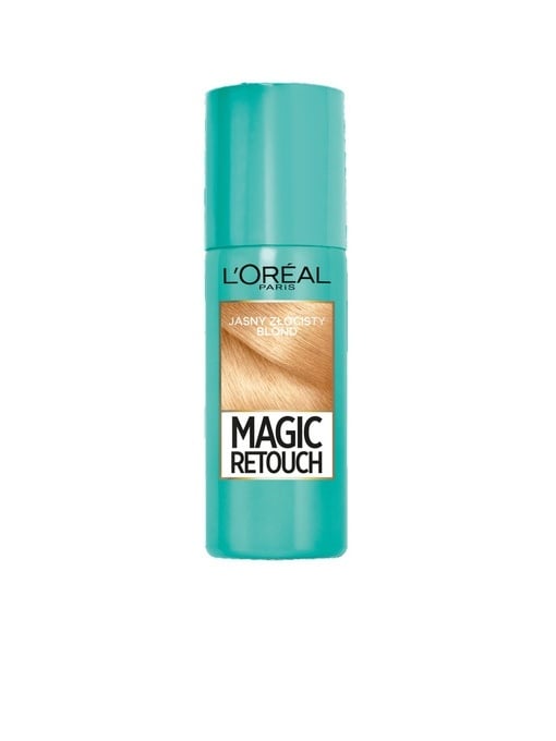 Par | Spray instant pentru camuflarea rădăcinilor crescute golden light blond magic retouch loreal, 75 ml | 1001cosmetice.ro