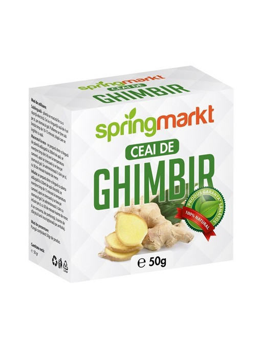 Suplimente &amp; produse bio | Springmarkt ceai ghimbir | 1001cosmetice.ro