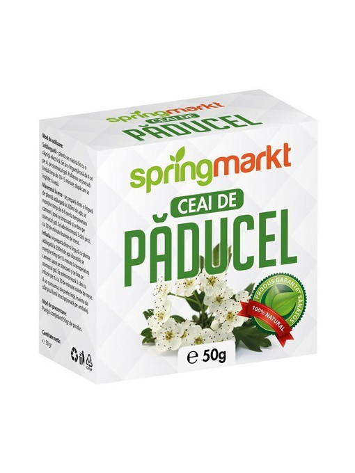 Suplimente &amp; produse bio | Springmarkt ceai paducel frunze si flori | 1001cosmetice.ro