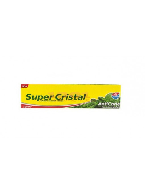 Super cristal anticarie pasta de dinti 1 - 1001cosmetice.ro