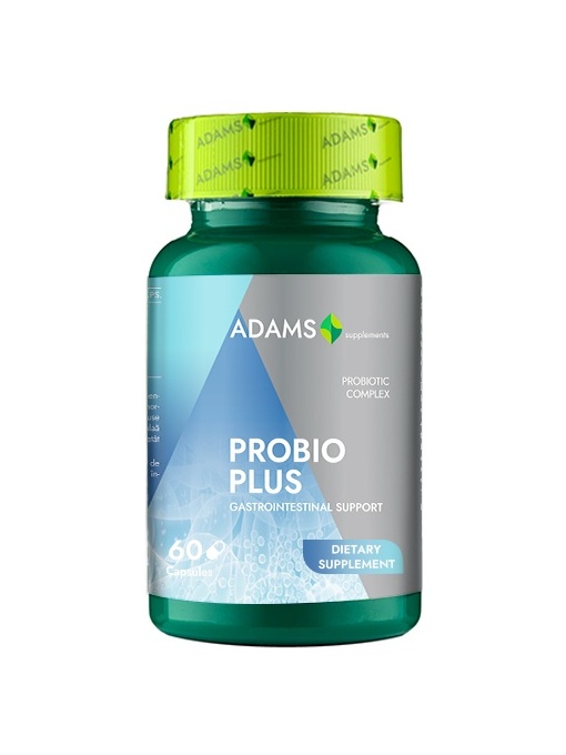 Suplimente & produse bio | Supliment gastrointestinal probio plus adams, 20 capsule | 1001cosmetice.ro