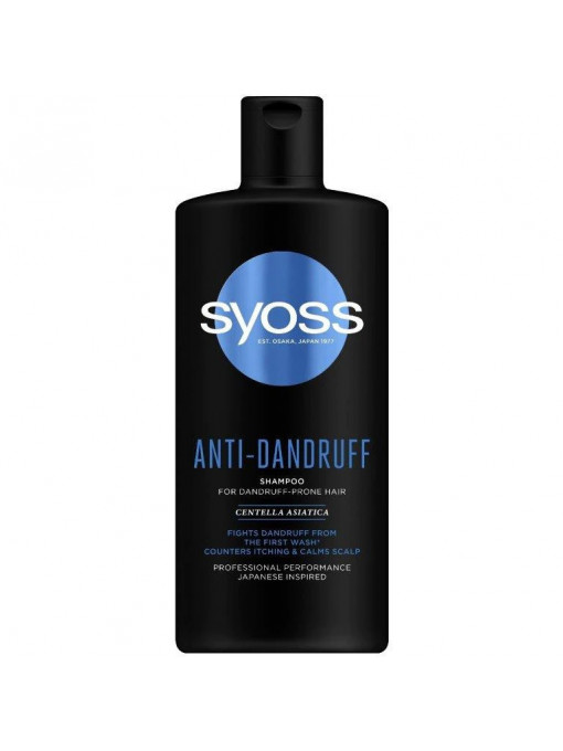 Par, syoss | Syoss anti-dandruff sampon antimatreata classic clean | 1001cosmetice.ro