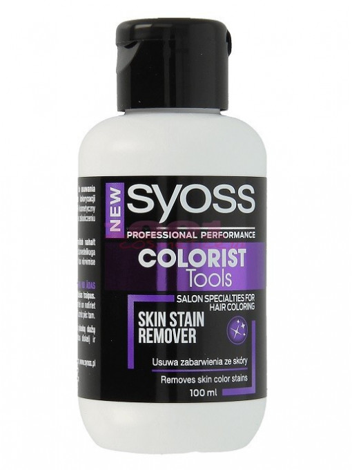 Syoss colorist tools color solutie pentru indepartarea petelor de vopsea de pe piele 1 - 1001cosmetice.ro