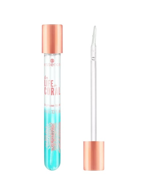 Gloss | Ulei de buze bifazic life in coral 01 essence, 4 ml | 1001cosmetice.ro