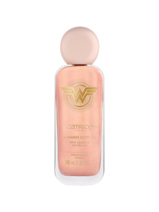 Corp | Ulei de corp stralucitor wonder woman shimmer body oil 020 - sassy catrice, 100 ml | 1001cosmetice.ro
