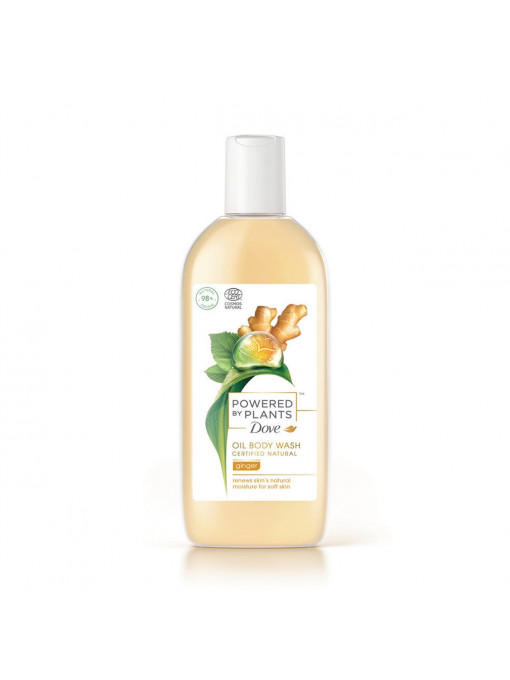Ulei de dus powered by plants ginger dove 1 - 1001cosmetice.ro