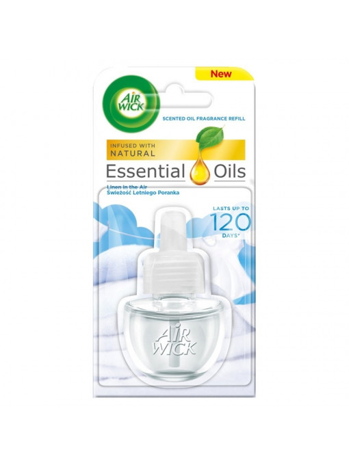 Odorizante camera, air wick | Air wick essential oils linen in the air rezerva aparat electric camera | 1001cosmetice.ro