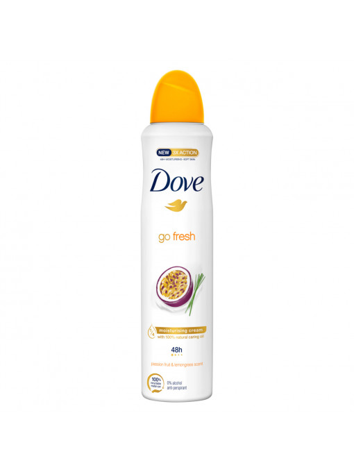 [Antiperspirant deodorant spray go fresh 48h, fructul pasiunii & lemongrasss, dove - 1001cosmetice.ro] [1]