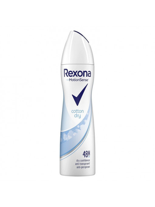 [Antiperspirant deodorant spray motionsense, cotton dry, rexona women, 150 ml - 1001cosmetice.ro] [1]